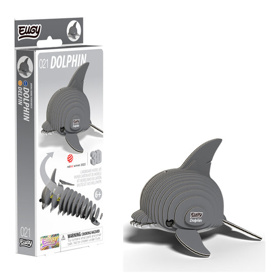 EUGY Dolphin 3D Card Model Kit
