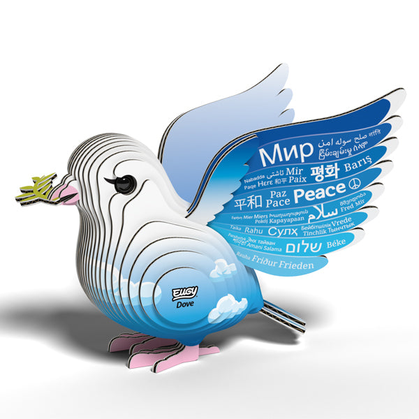 EUGY Dove 3D Card Model Kit