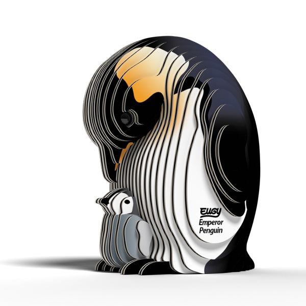 EUGY Emperor Penguin 3D Card Model Kit