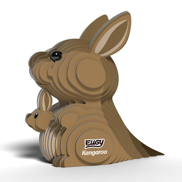 EUGY Kangaroo 3D Card Model Kit