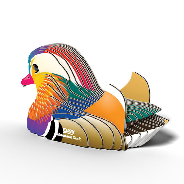 EUGY Mandarin Duck 3D Card Model Kit