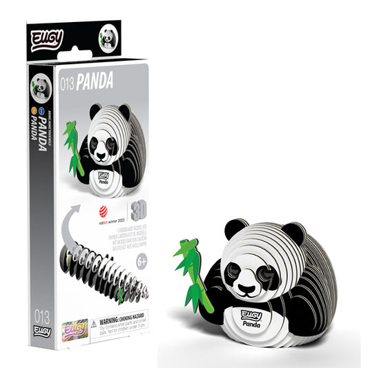 EUGY Panda 3D Card Model Kit