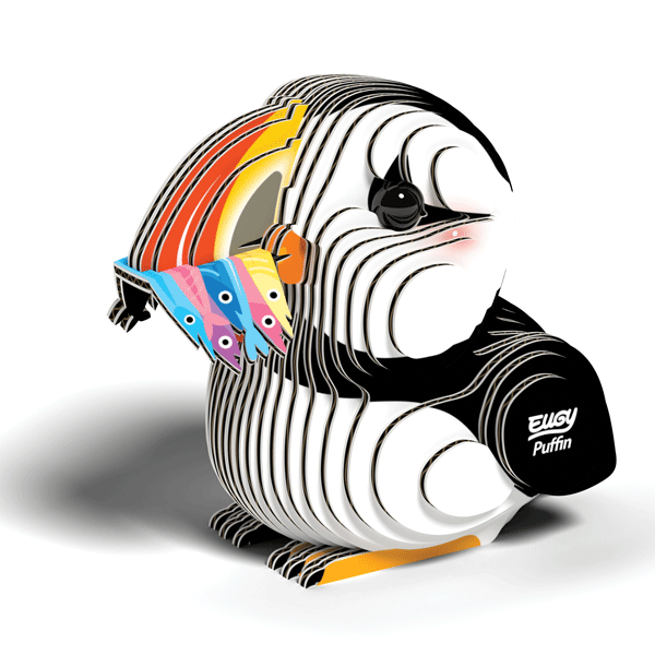 EUGY Puffin 3D Card Model Kit