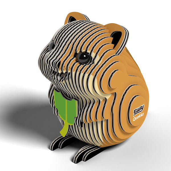 EUGY Quokka 3D Card Model Kit