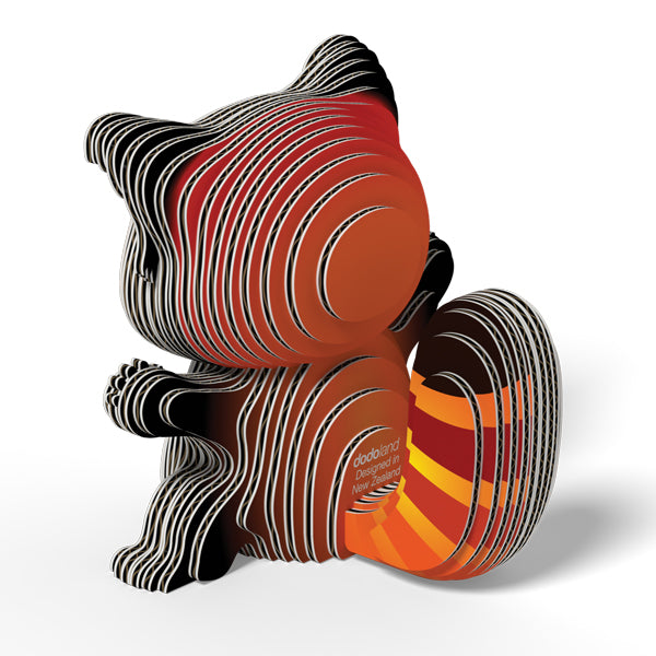 EUGY Red Panda 3D Card Model Kit