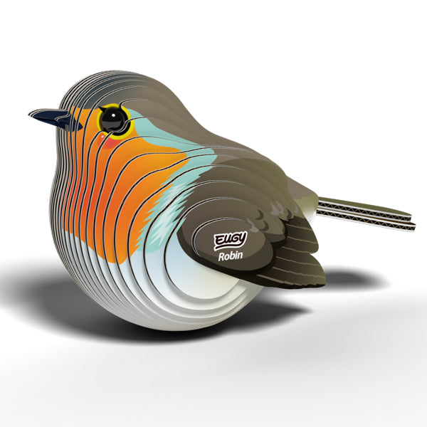 EUGY Robin 3D Card Model Kit