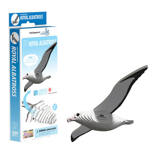 EUGY Royal Albatross 3D Card Model Kit