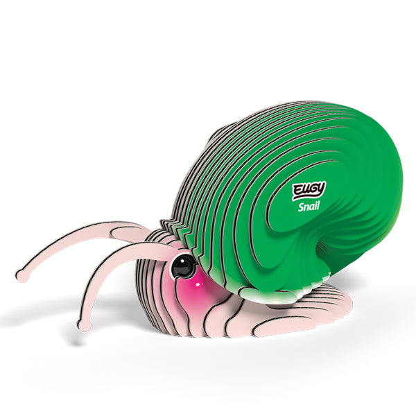 EUGY Snail 3D Card Model Kit