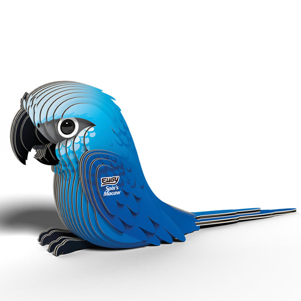 EUGY Spix’s Macaw 3D Card Model Kit
