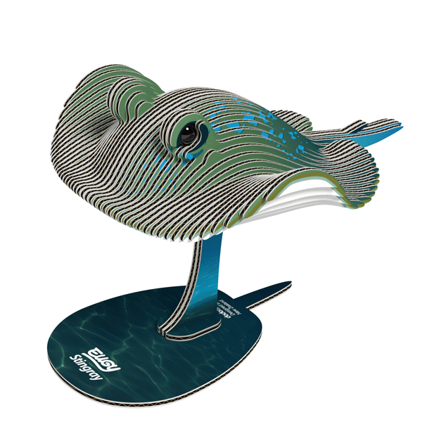 EUGY Stingray 3D Card Model Kit