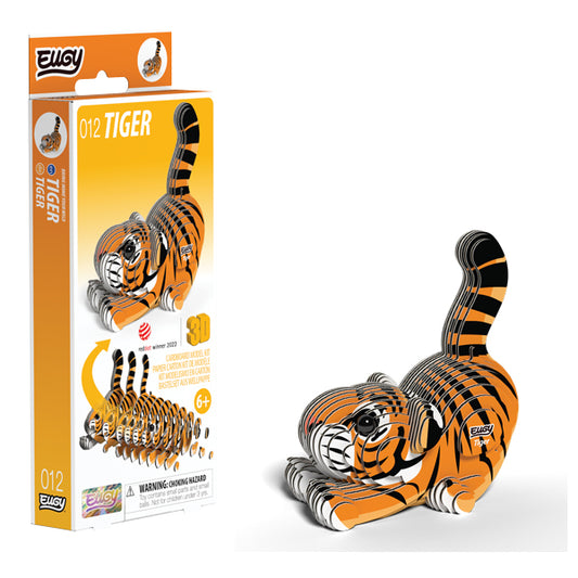 EUGY Tiger 3D Card Model Kit