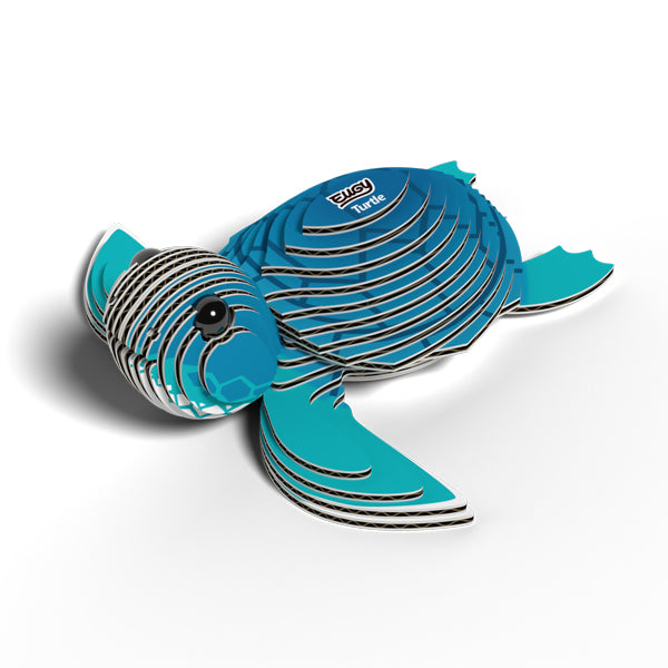 EUGY Turtle 3D Card Model Kit