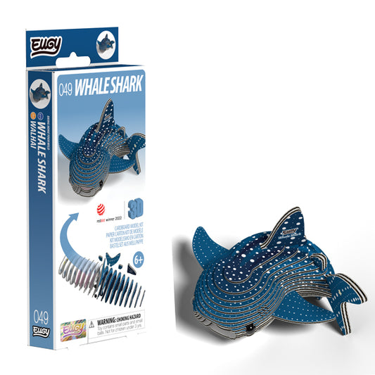 EUGY Whale Shark 3D Card Model Kit