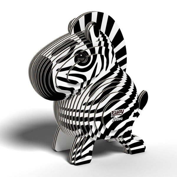 EUGY Zebra 3D Card Model Kit