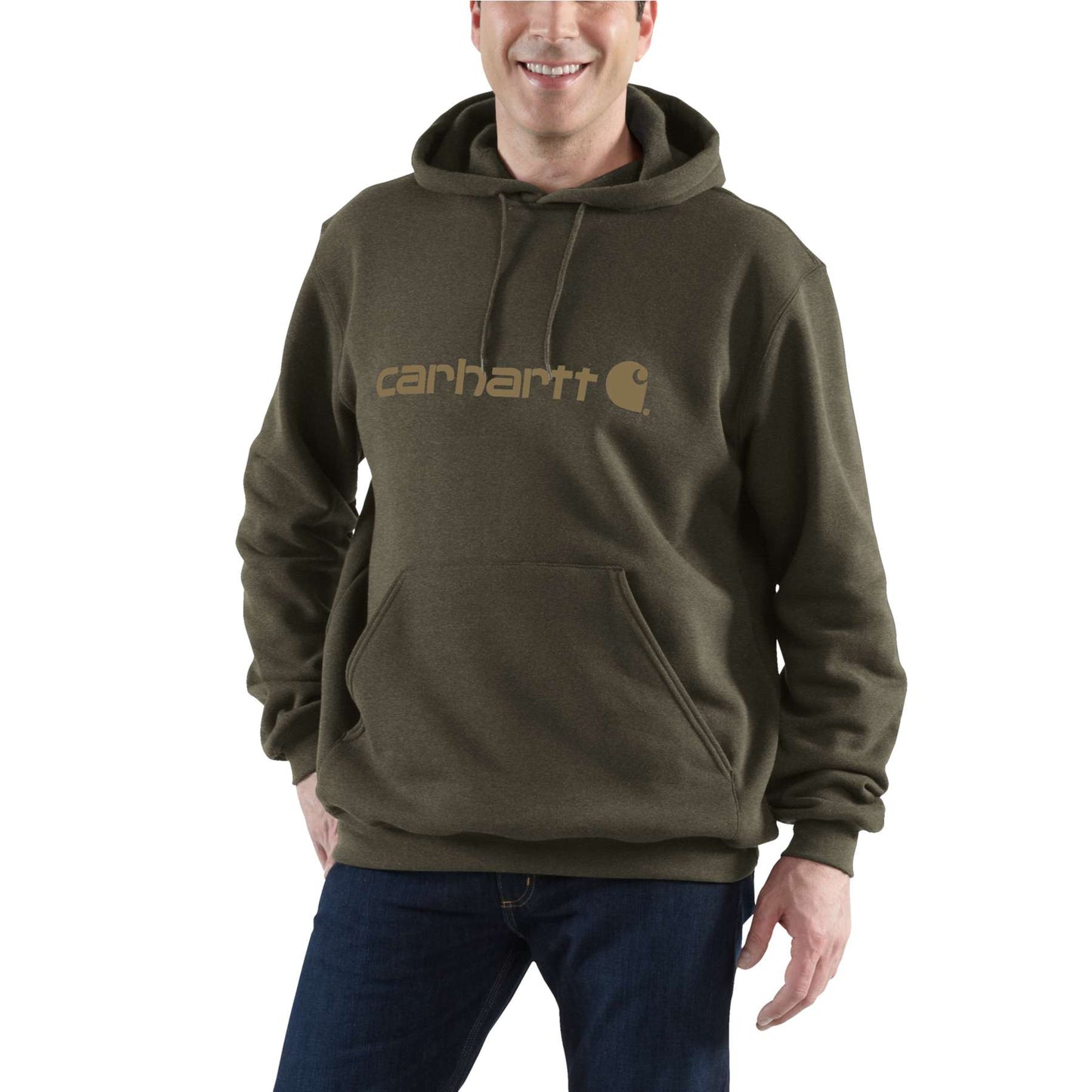 Carhartt Loose Fit Midweight Logo Graphic Hoodie