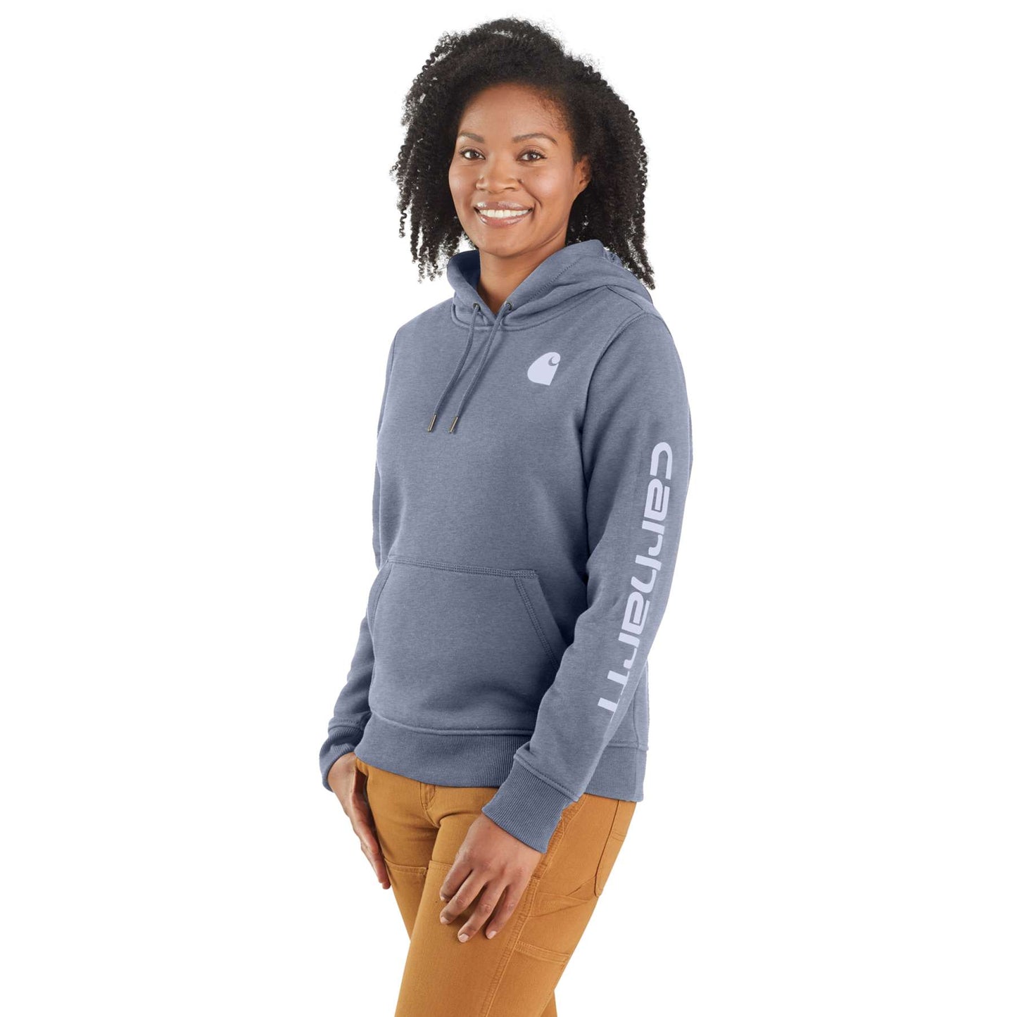 Carhartt Relaxed Midweight Logo Sleeve Graphic Hoodie