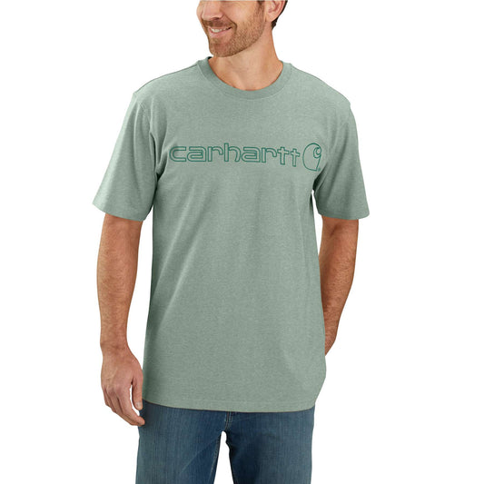 Carhartt Relaxed Heavyweight Short-Sleeve Logo Graphic T-Shirt