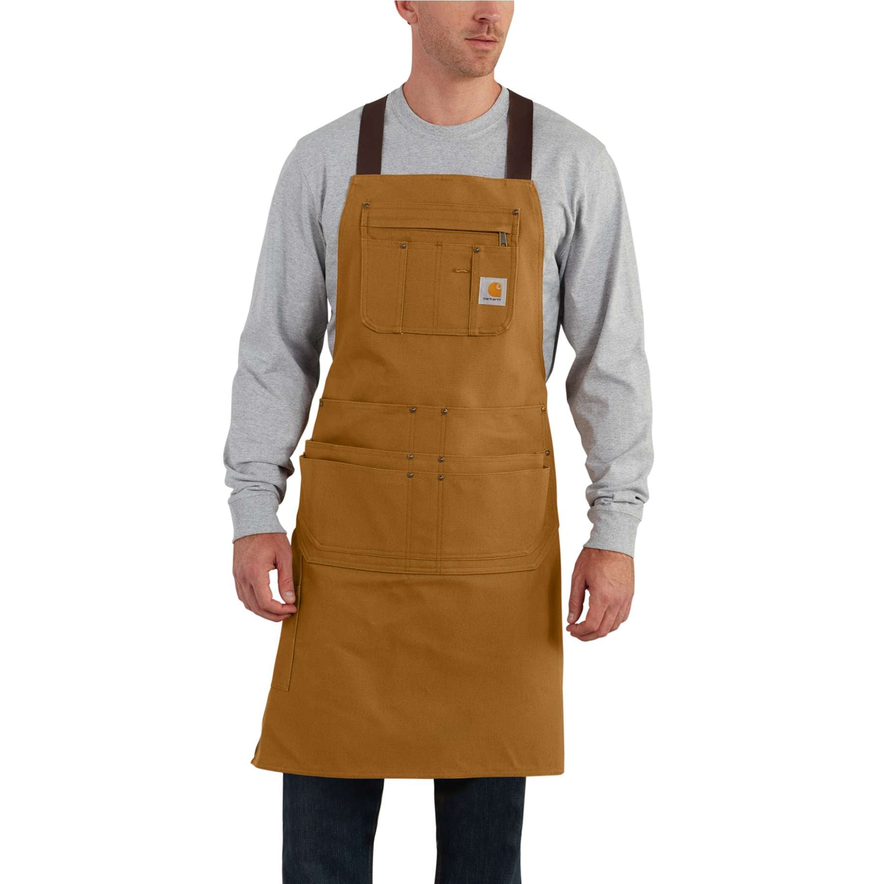 Carhartt Firm Duck Apron ブラウン サイズFREE Carhartt Firm Duck Apron - Carhartt Brown – Sam Turner & Sons