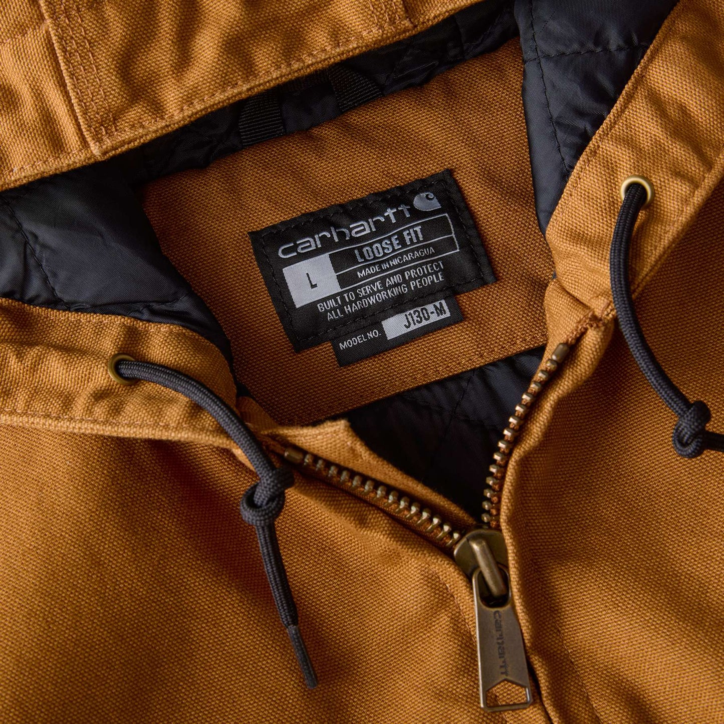 Carhartt Loose Fit Washed Duck Insulated Active Jacket