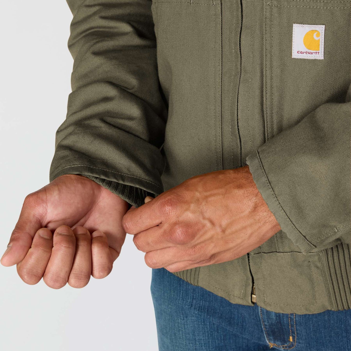 Carhartt Loose Fit Washed Duck Insulated Active Jacket