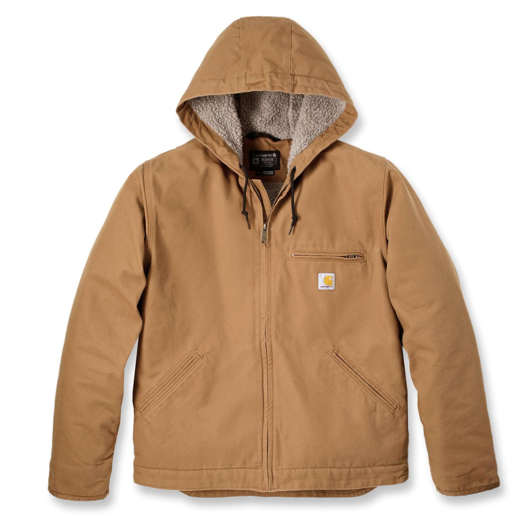 Carhartt Washed Duck Sherpa Lined Jacket