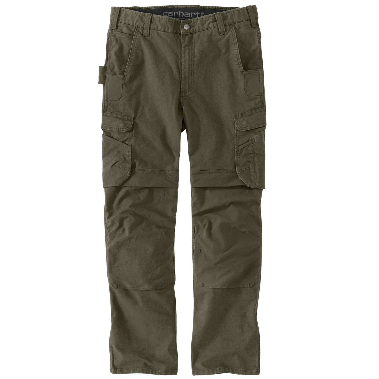 Carhartt Relaxed Straight Steel Rugged Flex Ripstop Double-Front Cargo Trousers
