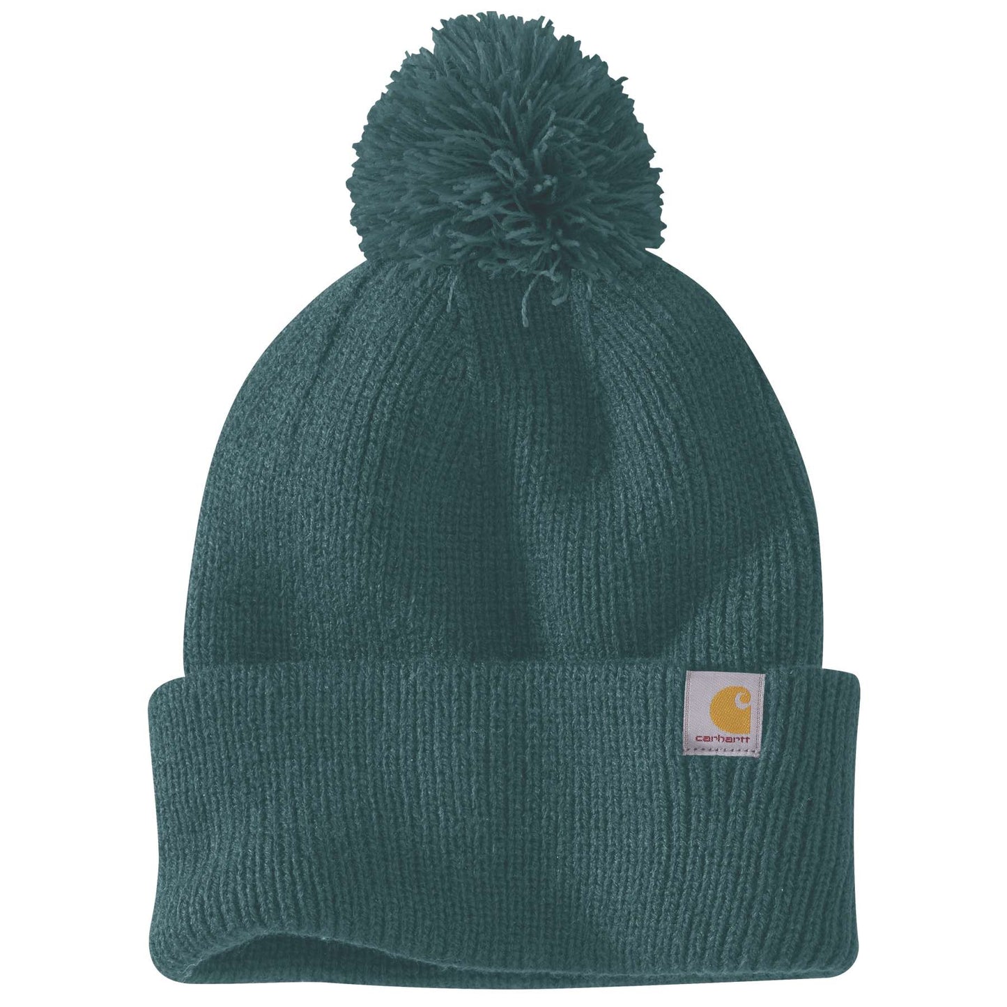 Carhartt Knitted Pom-Pom Cuffed Beanie