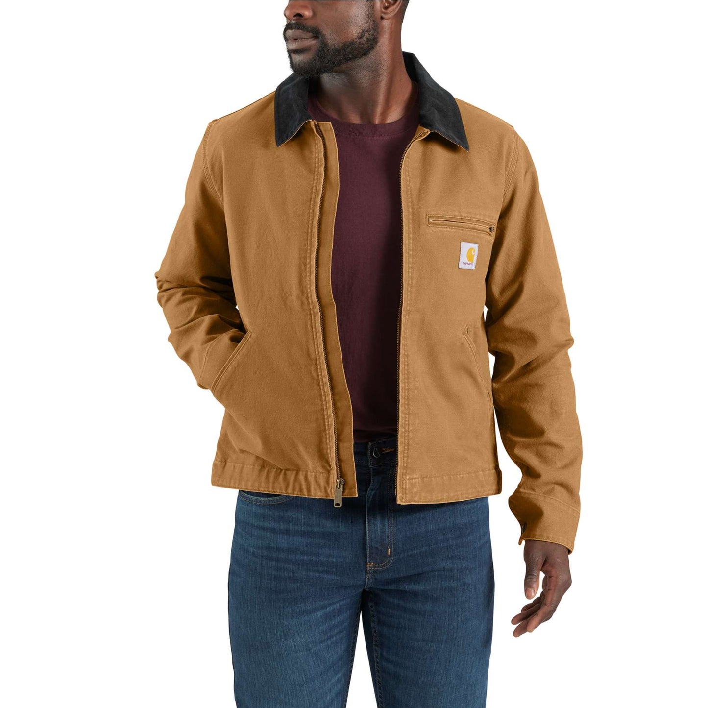 Carhartt Re-Engineered Rugged Flex Relaxed Fit Duck Detroit Jacket