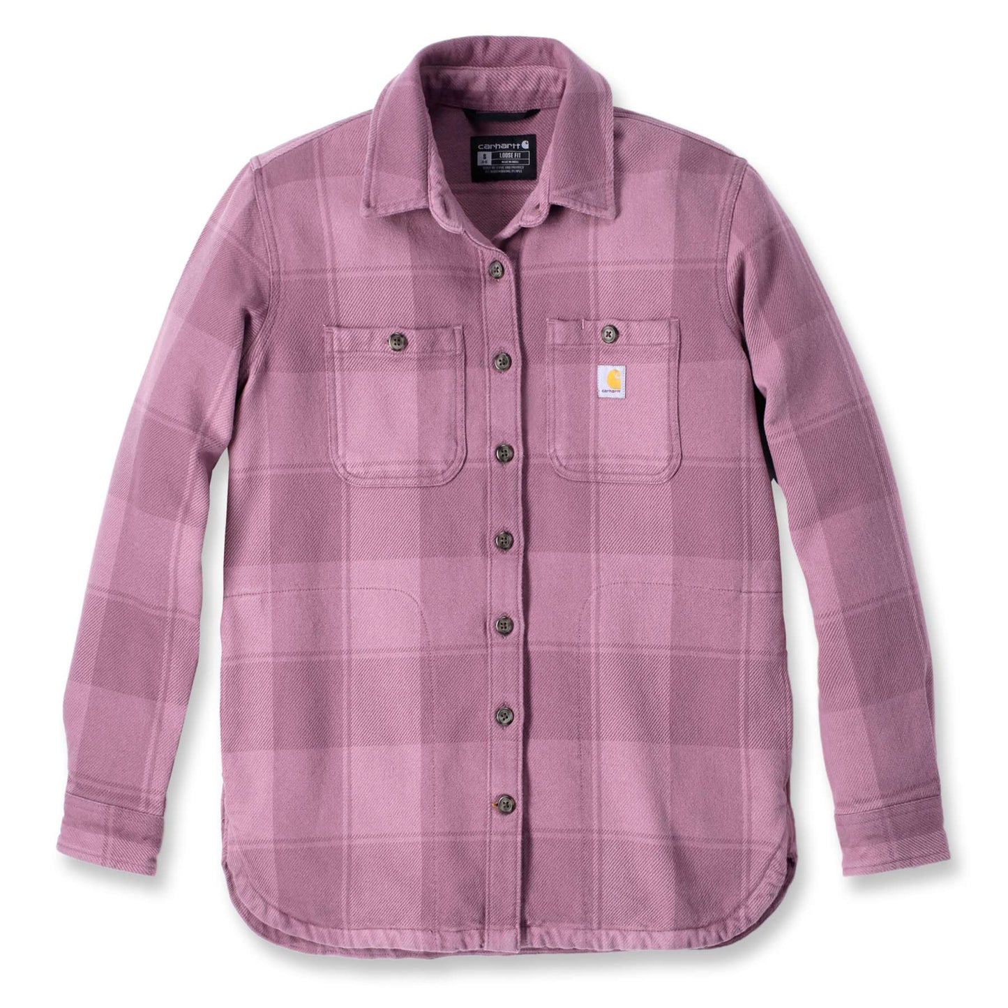 Carhartt Women's Rugged Flex Loose Fit Heavyweight Duck Overshirt