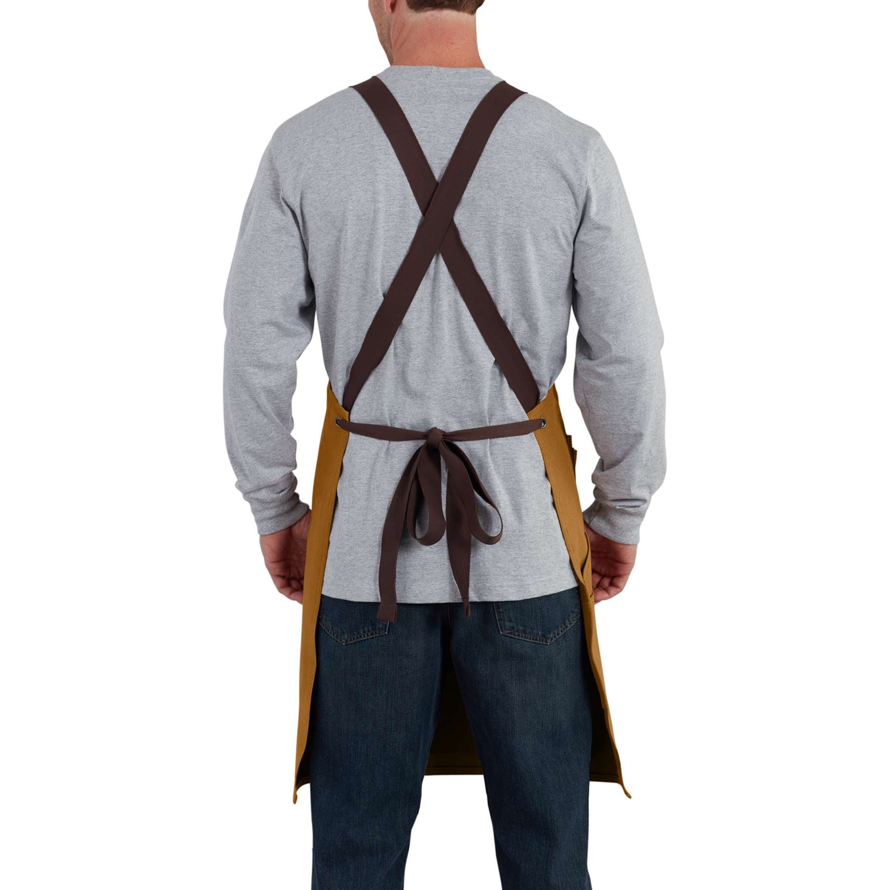 Carhartt Firm Duck Apron - Carhartt Brown – Sam Turner & Sons