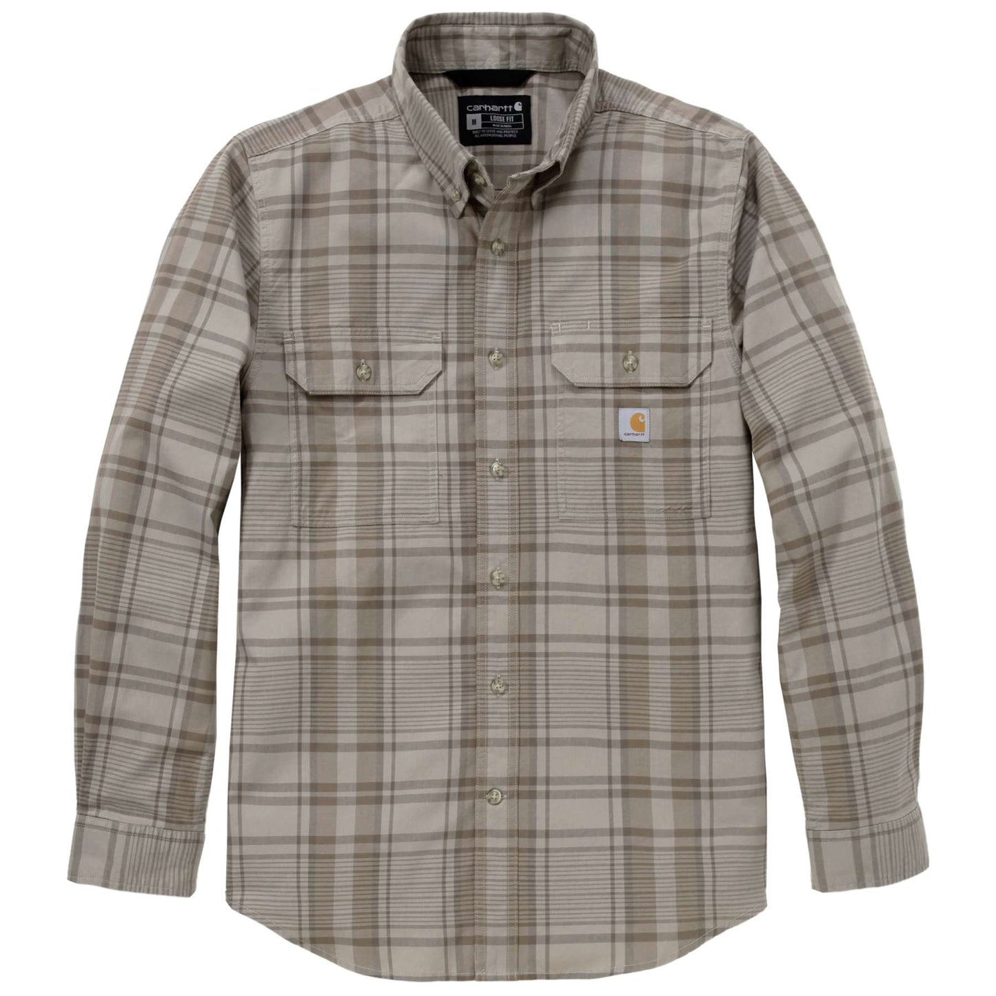Carhartt Fort Loose Fit Long-Sleeve Plaid Shirt
