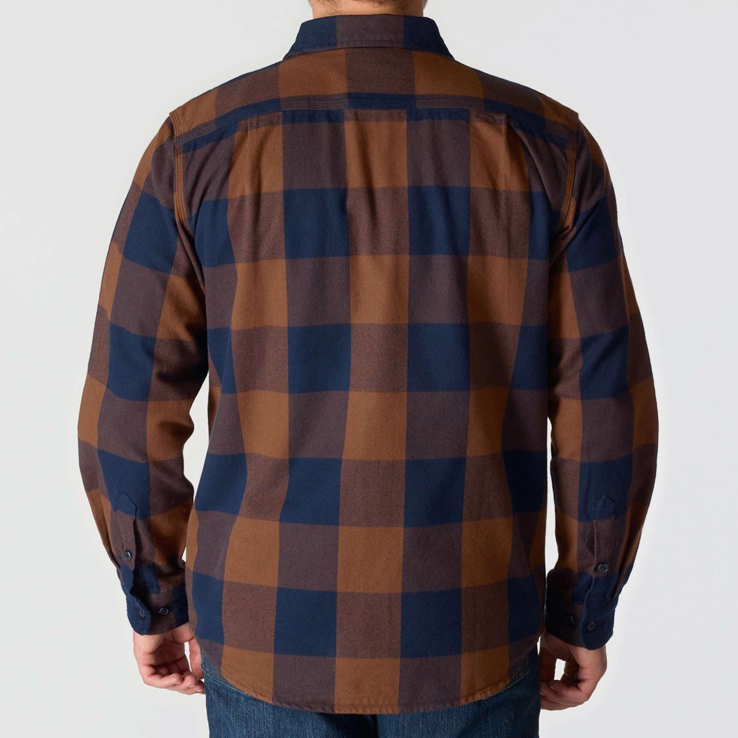 Carhartt Loose Fit Heavyweight Flannel Long-Sleeve Plaid Shirt