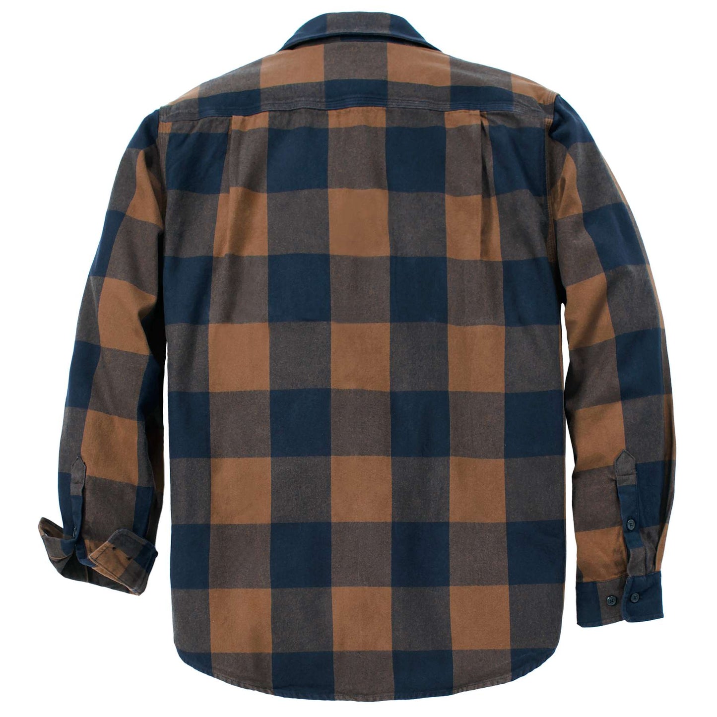 Carhartt Loose Fit Heavyweight Flannel Long-Sleeve Plaid Shirt