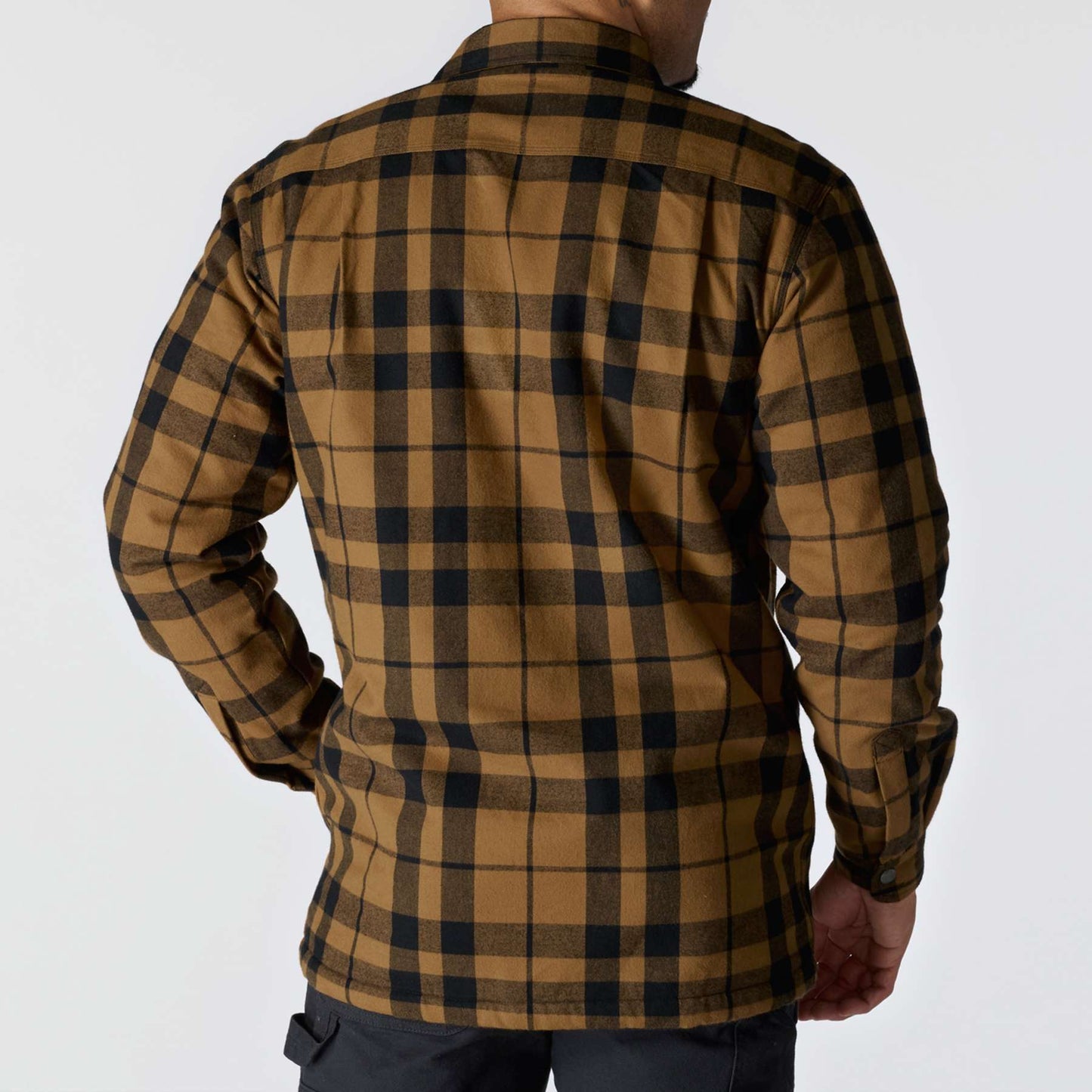Carhartt Relaxed Fit Flannel Sherpa-Lined Shirt Jacket