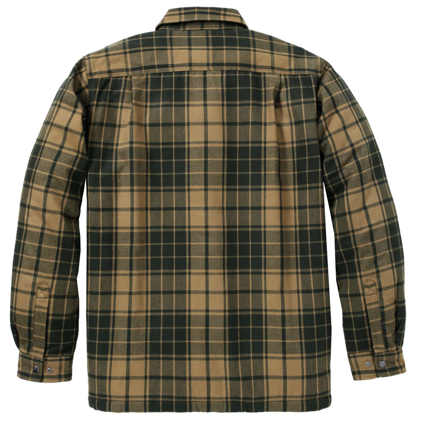 Carhartt Relaxed Fit Flannel Sherpa-Lined Shirt Jacket