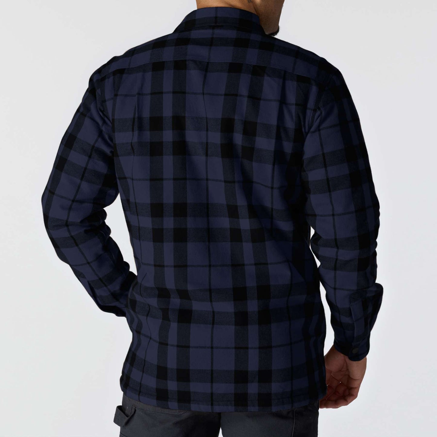 Carhartt Relaxed Fit Flannel Sherpa-Lined Shirt Jacket