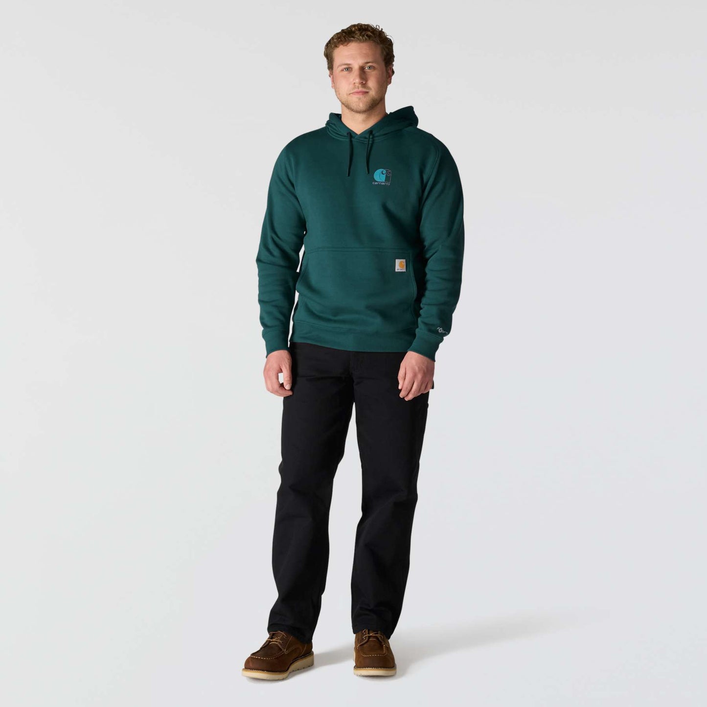 Carhartt Relaxed Fit Lightweight Graphic Dark Horizon Sweatshirt