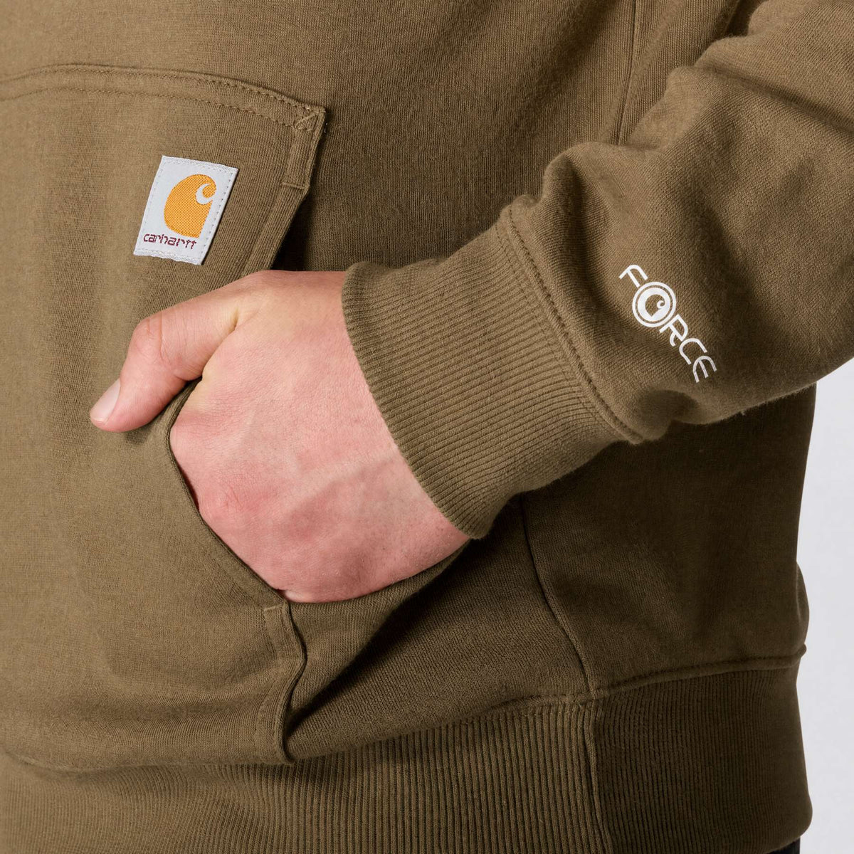 Carhartt Force Logo Hoodie Sweatshirt