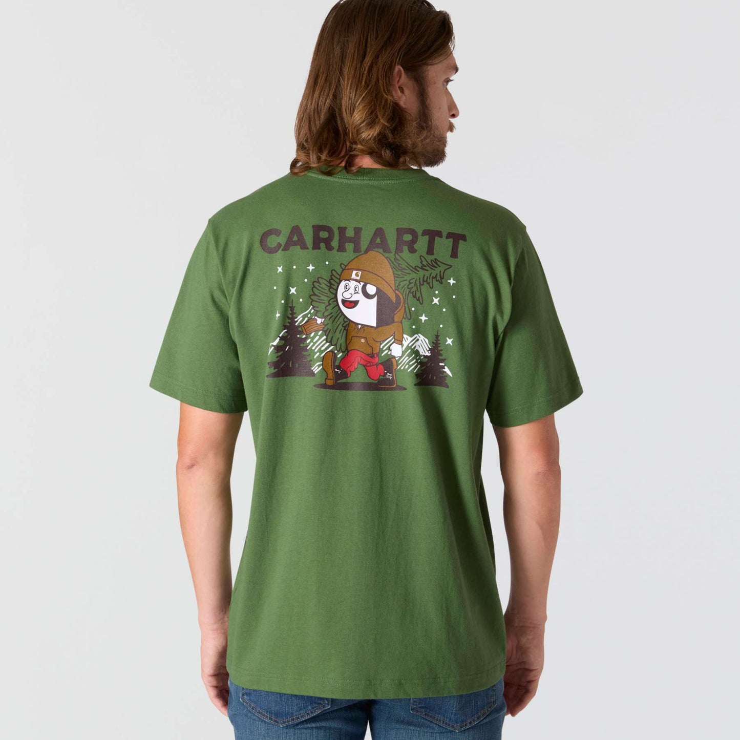 Carhartt Relaxed Fit Heavyweight Pocket Outdoor Graphic T-Shirt