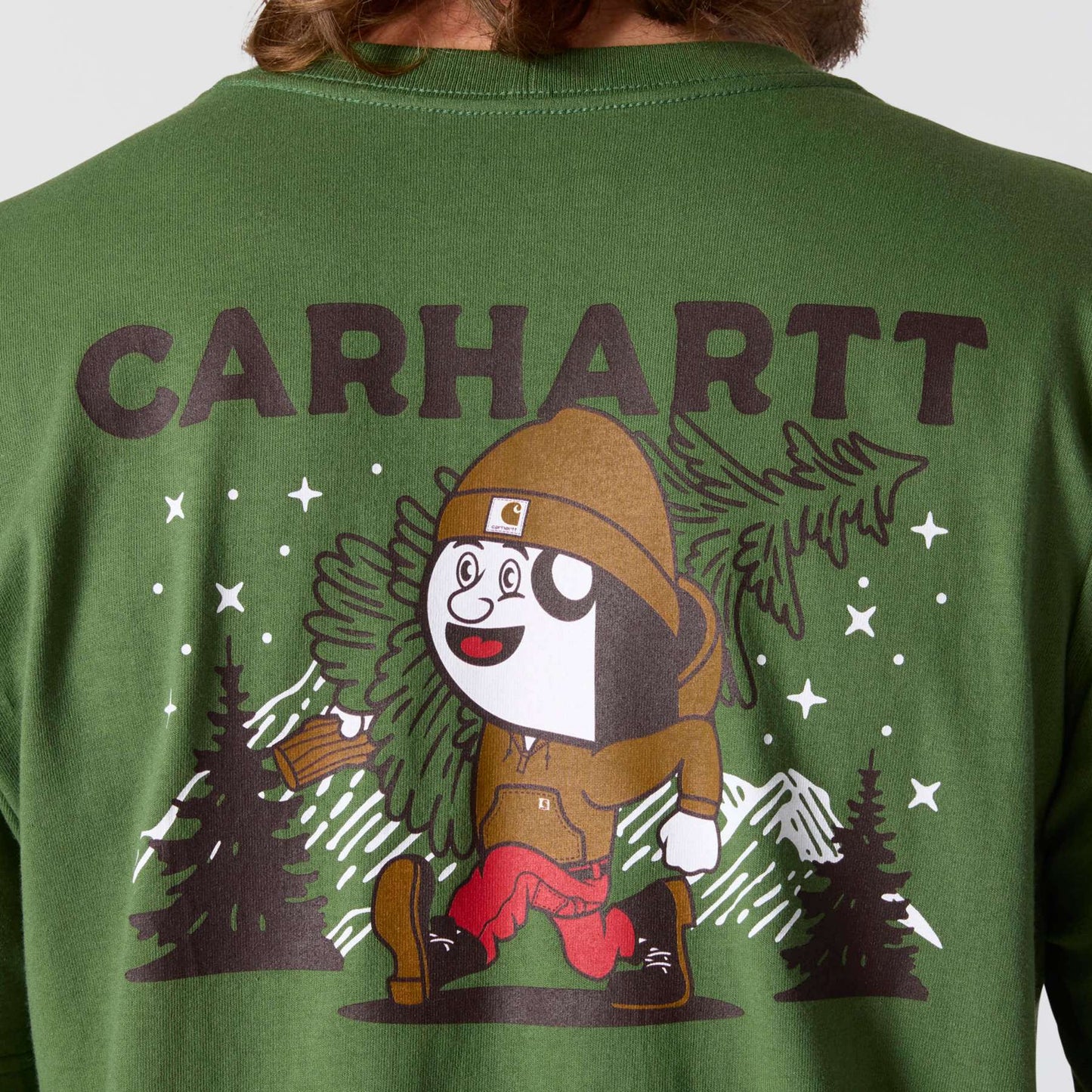 Carhartt Relaxed Fit Heavyweight Pocket Outdoor Graphic T-Shirt