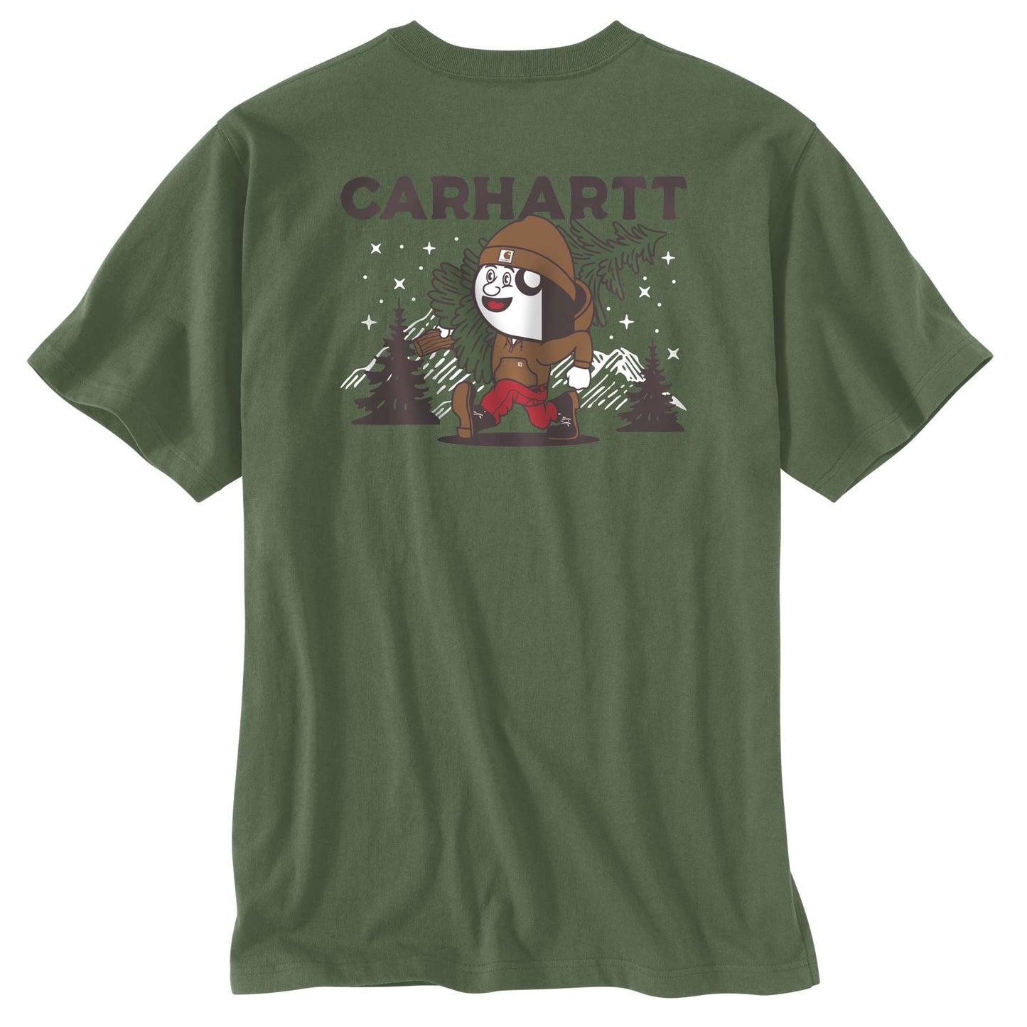 Carhartt Relaxed Fit Heavyweight Pocket Outdoor Graphic T-Shirt