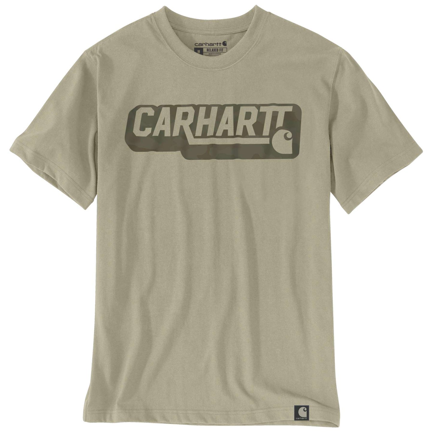 Carhartt Irvine Relaxed Camo Logo T-Shirt