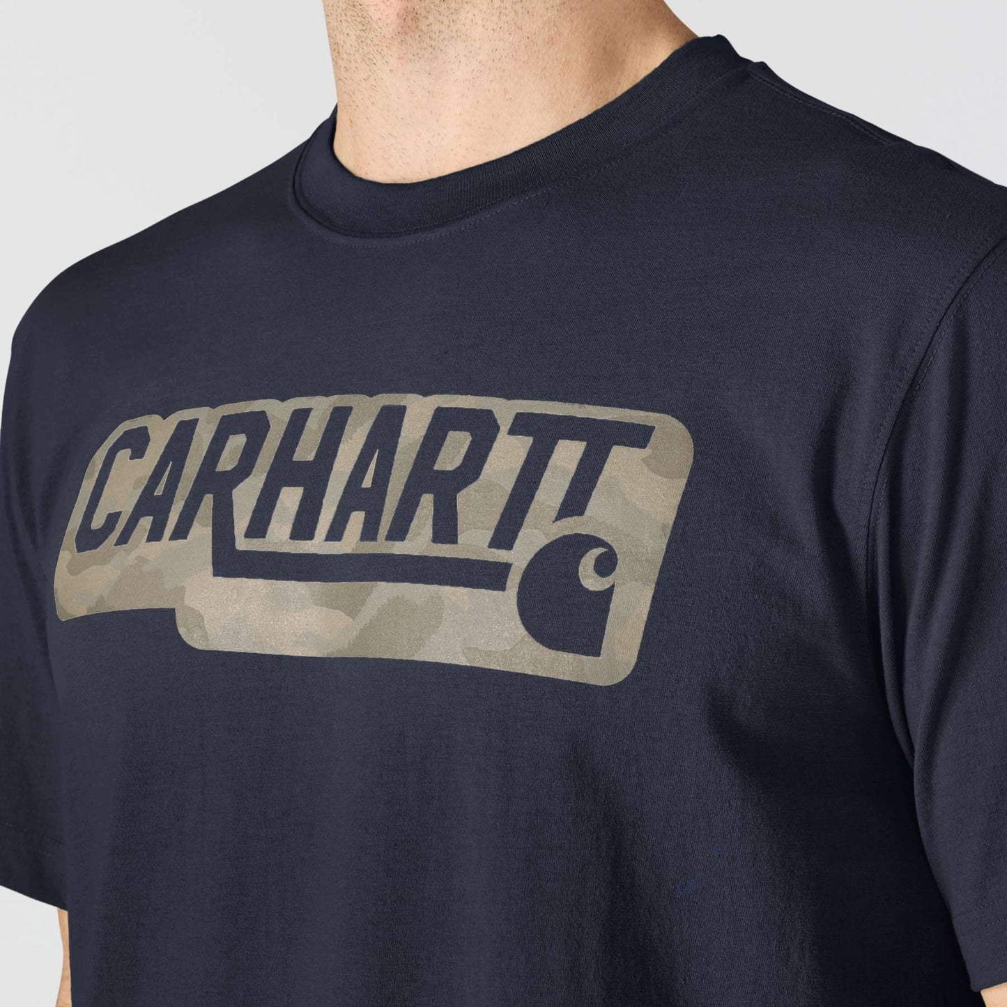 Carhartt Irvine Relaxed Camo Logo T-Shirt