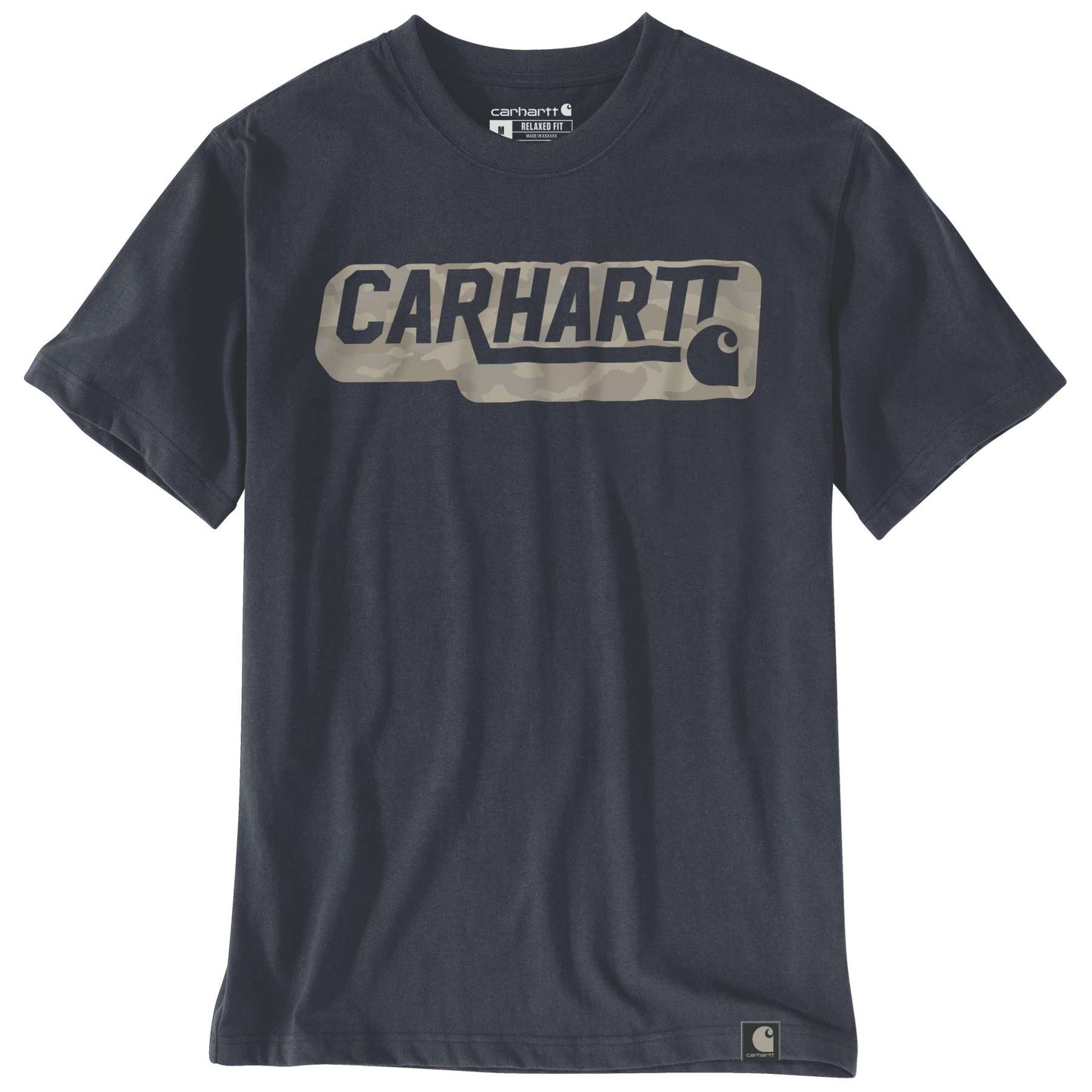 Carhartt Irvine Relaxed Camo Logo T-Shirt