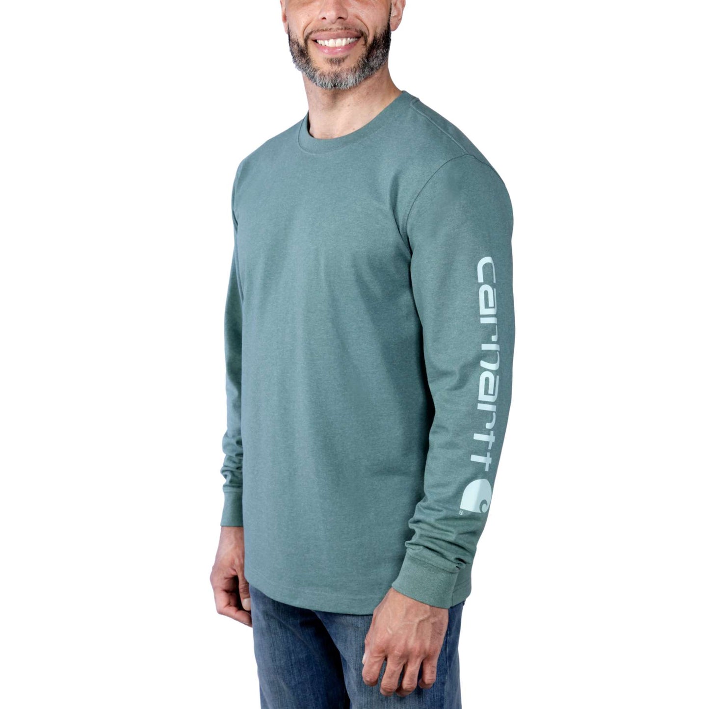 Carhartt Signature Sleeve Logo Long Sleeve T-Shirt