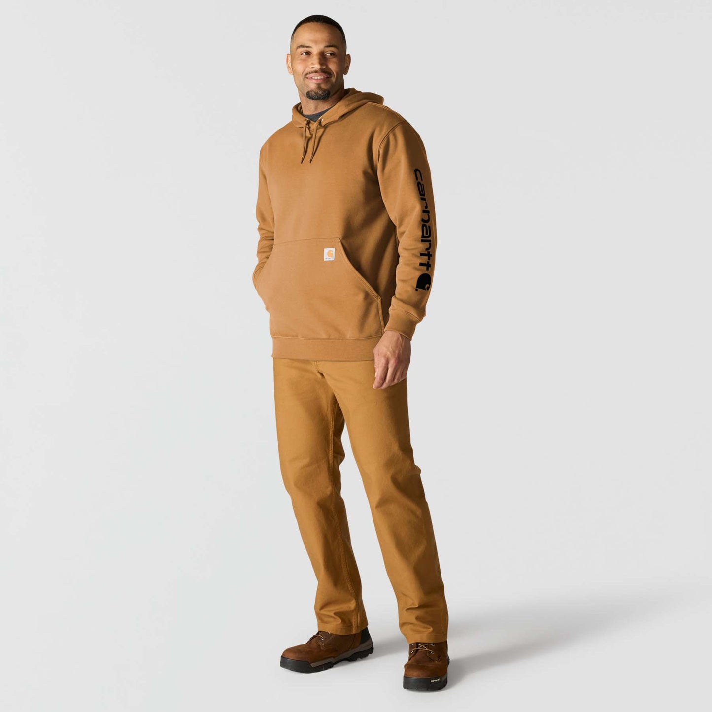 Carhartt Iconic K288 Logo Hooded Sweatshirt