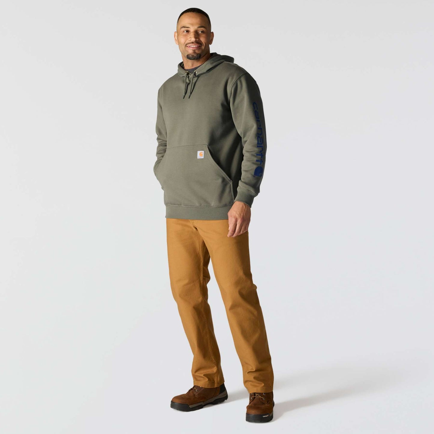 Carhartt Iconic K288 Logo Hooded Sweatshirt