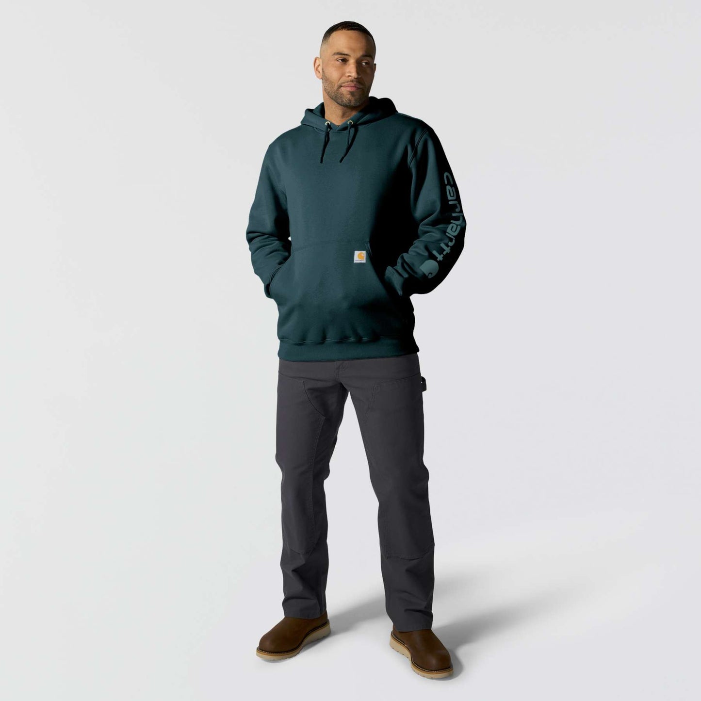 Carhartt Iconic K288 Logo Hooded Sweatshirt