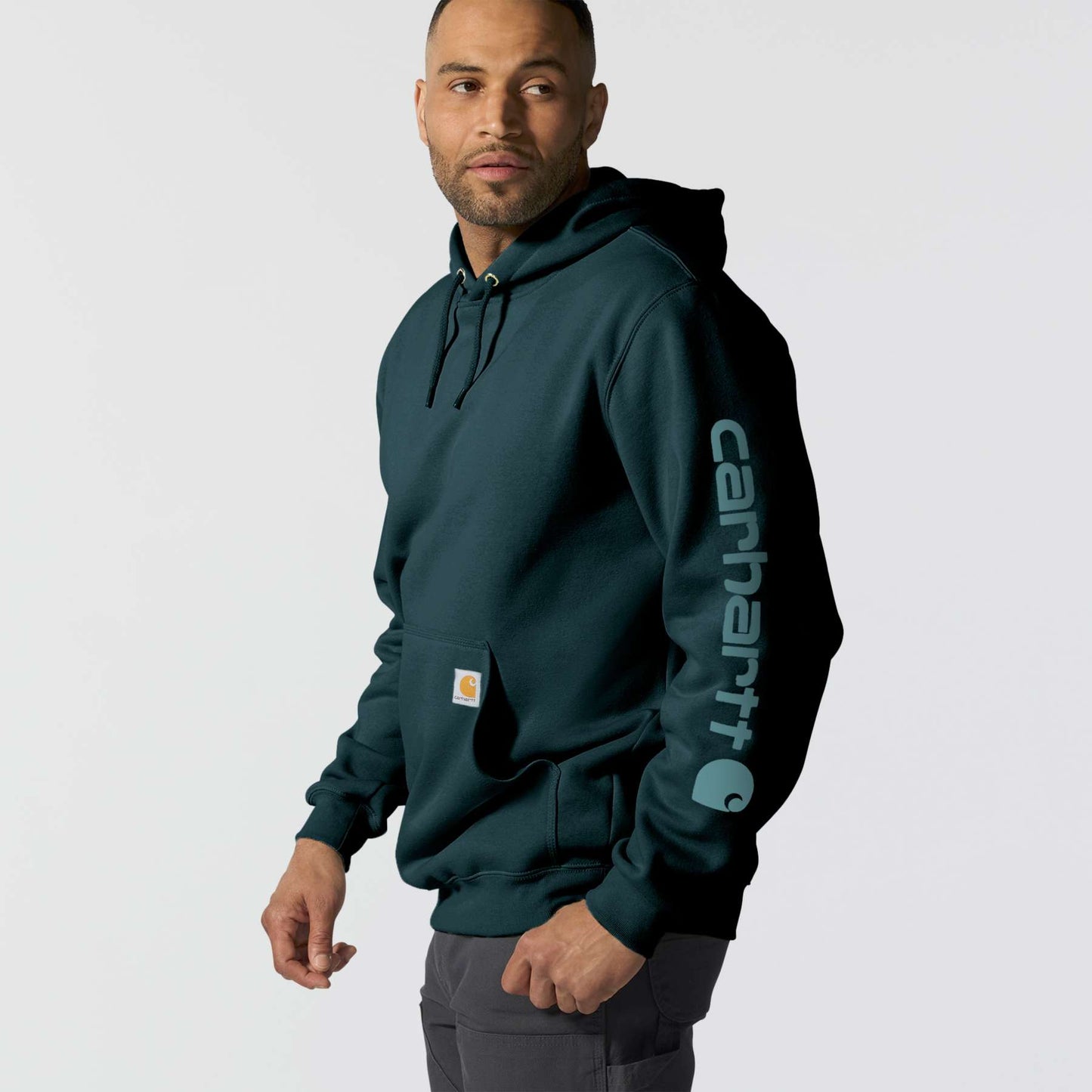 Carhartt Iconic K288 Logo Hooded Sweatshirt