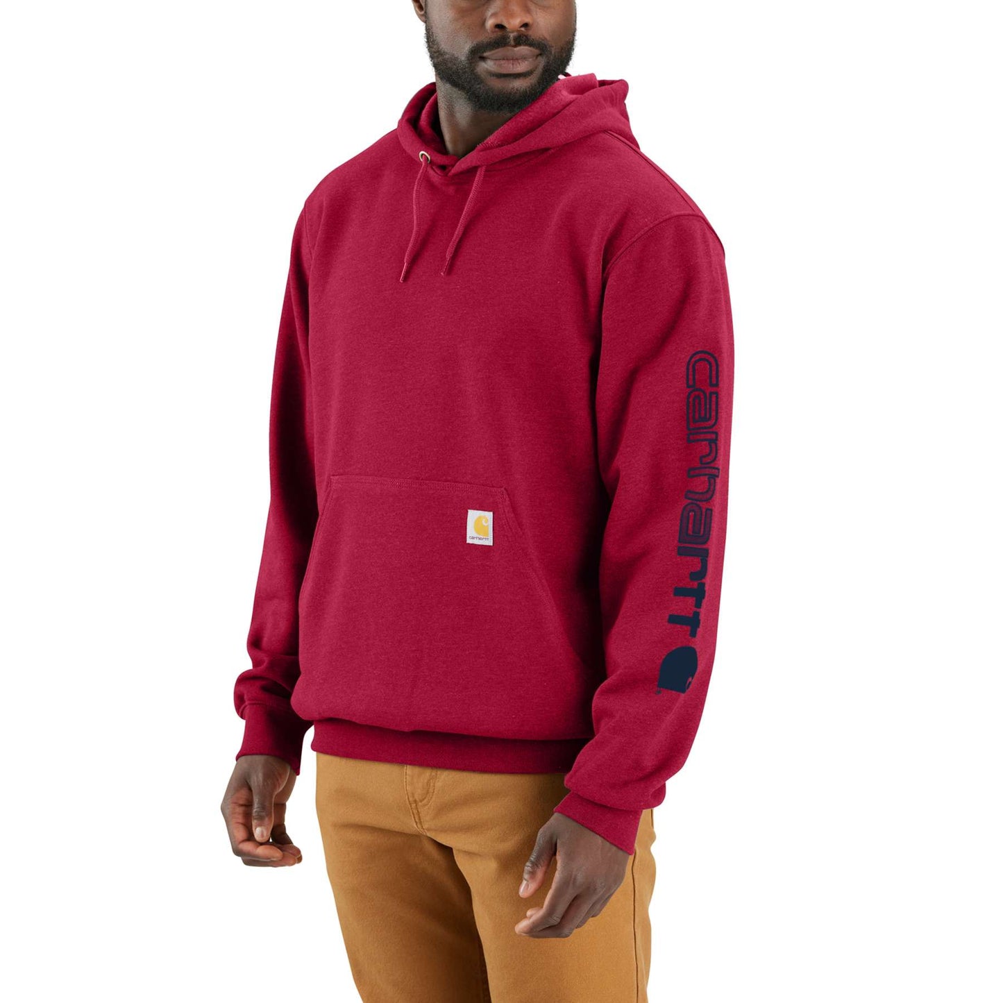 Carhartt Midweight Sleeve Logo Hooded Sweatshirt